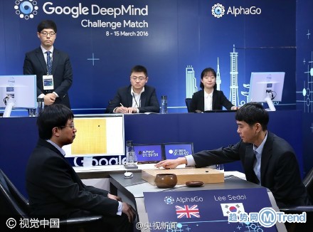 李世石AlphaGo人机大战反转 阿尔法狗崩溃死机